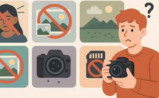 10 распространённых ошибок новичков в фотографии (и как их не допустить)