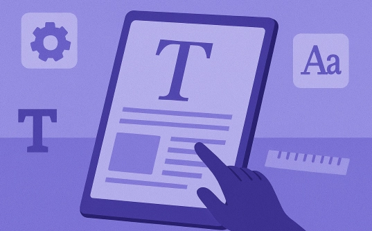 Веб-типографика в 2025 году: баланс между трендами и функциональностью