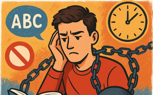 5 привычек в изучении английского, которые вас тормозят