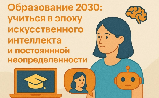 Образование 2030: учиться в эпоху искусственного интеллекта и постоянной неопределенности