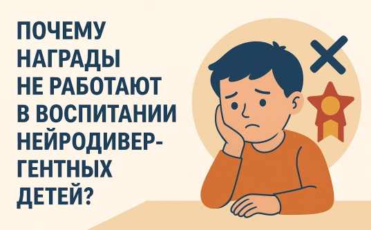 Почему награды не работают в воспитании нейродивергентных детей?